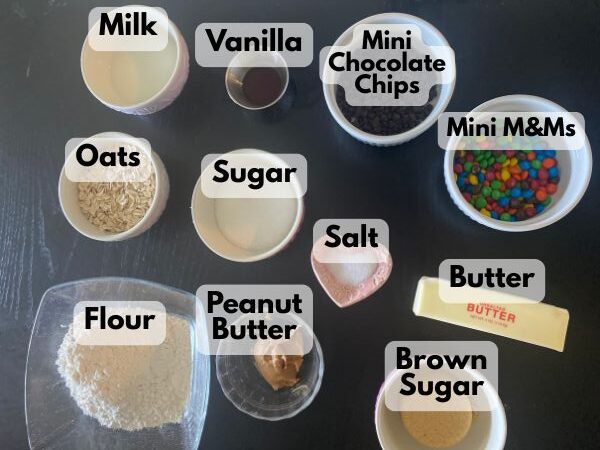 monster cookie dough ingredients