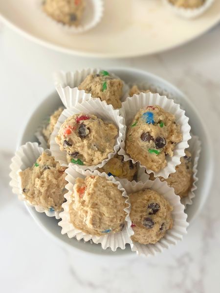 monster cookie dough balls