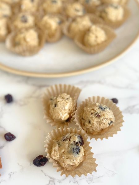 oatmeal raisin cookie dough
