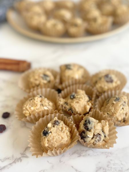 oatmeal raisin cookie dough