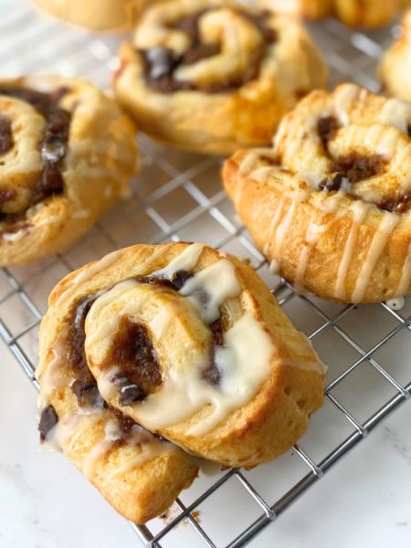 cinnamon pumpkin pinwheels