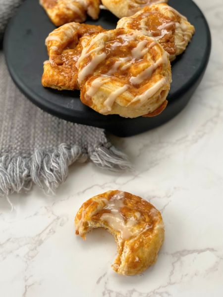 pumpkin cream cheese pinwheels