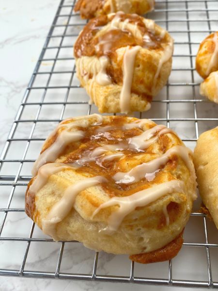 pumpkin cream cheese pinwheels