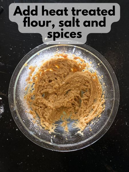 pumpkin edible cookie dough batter