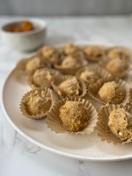 pumpkin edible cookie dough