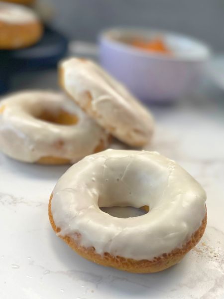 pumpkin maple donuts