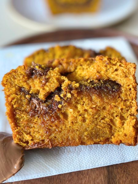 pumpkin nutella bread