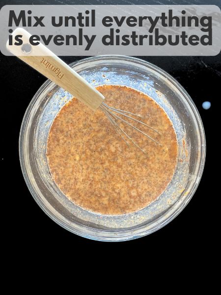 mixed pumpkin overnight oats ingredients