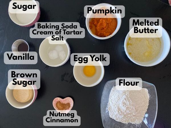 pumpkin snickerdoodle bars ingredients