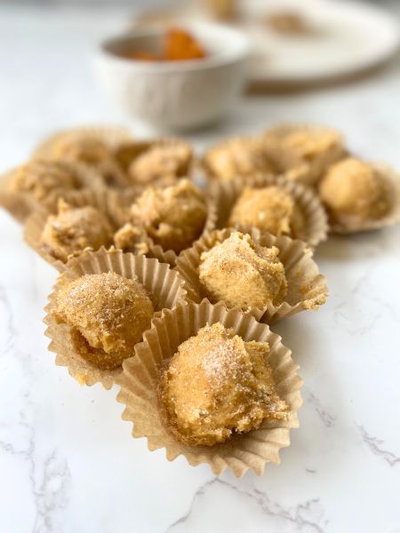 pumpkin spice cookie dough