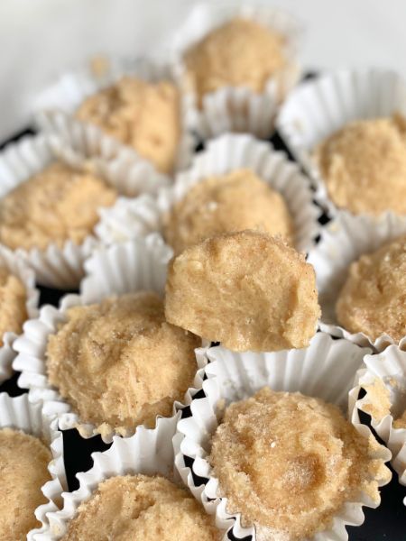 snickerdoodle cookie dough