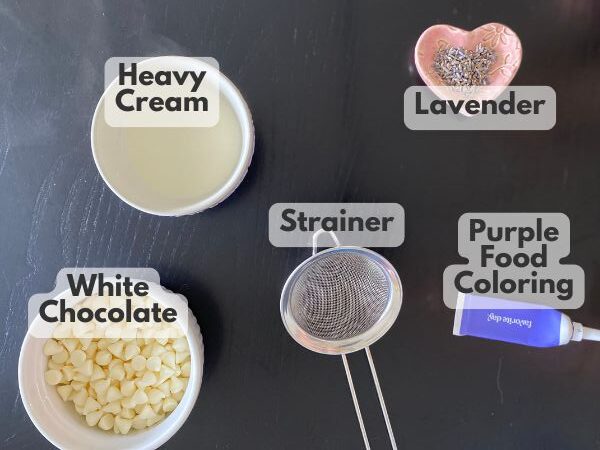 lavender dip ingredientes