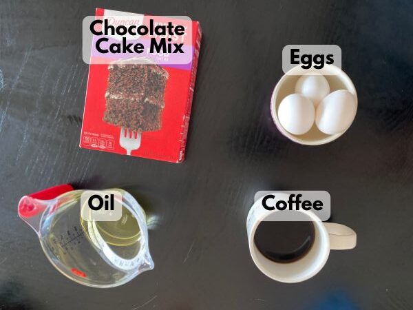 chocolate cupcakes ingredients