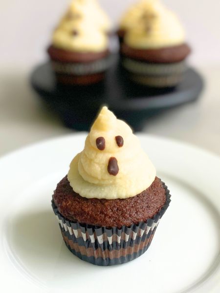 ghost cupcakes