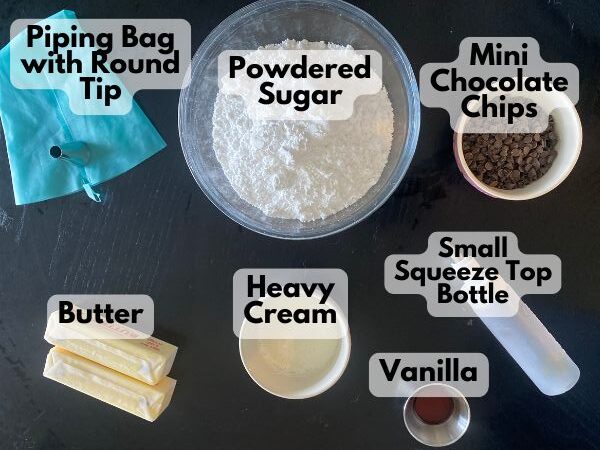vanilla buttercream ingredients