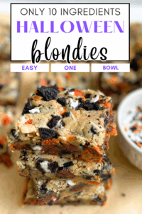 Halloween blondies pin