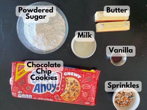 halloween sprinkle sandwich cookies ingredients
