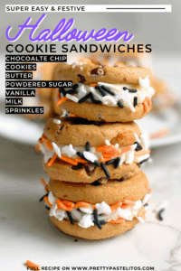 halloween sandwich cookies pin