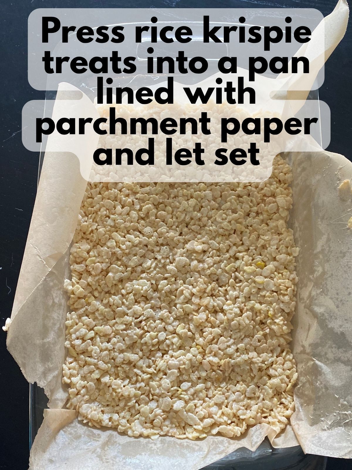 rice krispie treats in a 13x9 pan