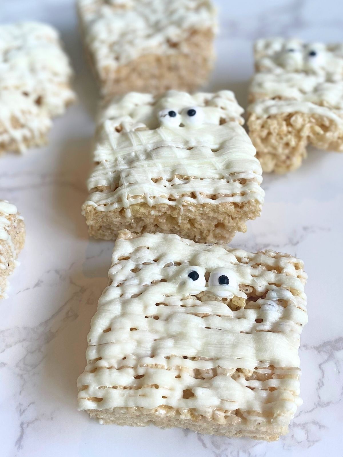 mummy rice krispie treats