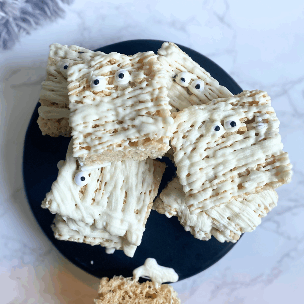 mummy rice krispie treats