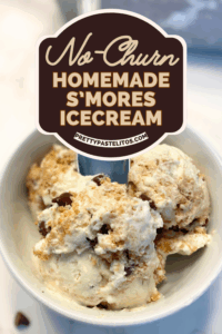s'mores ice cream pin