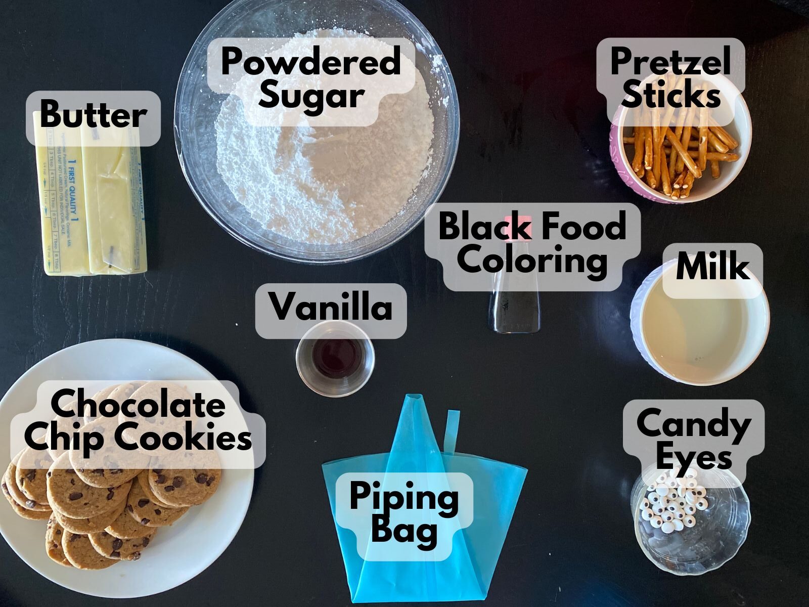 spider sandwich cookies ingredients