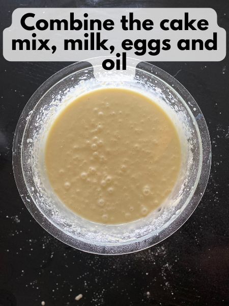 tres leches cupcakes batter