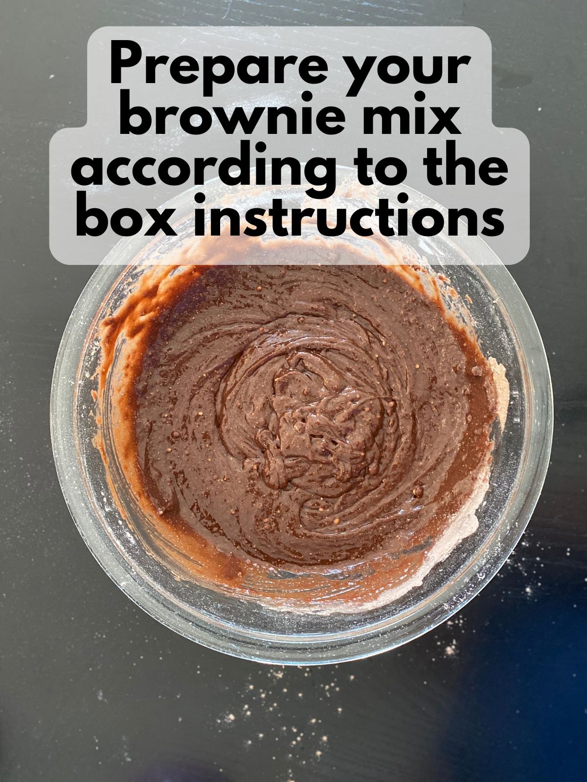 brownie batter