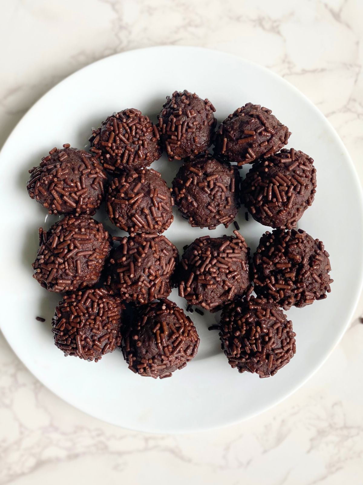 brownie truffles