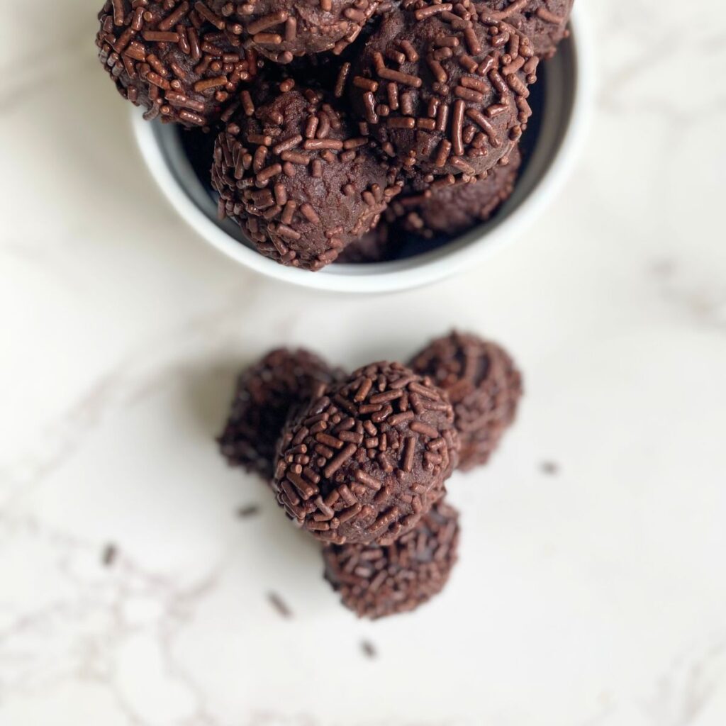 brownie truffles