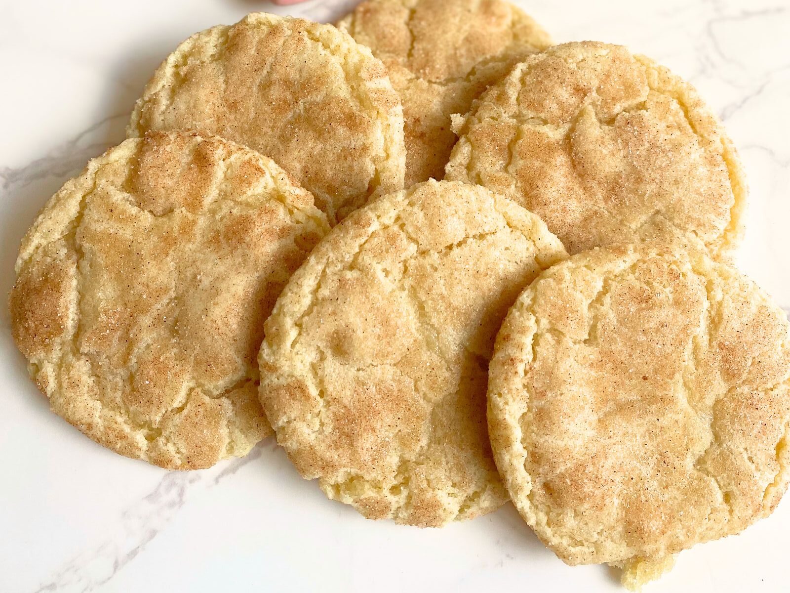 caramel stuffed snickerdoodles