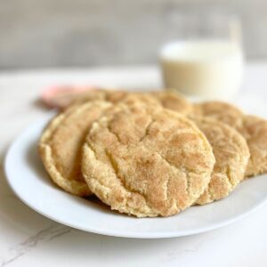 caramel stuffed snickerdoodles