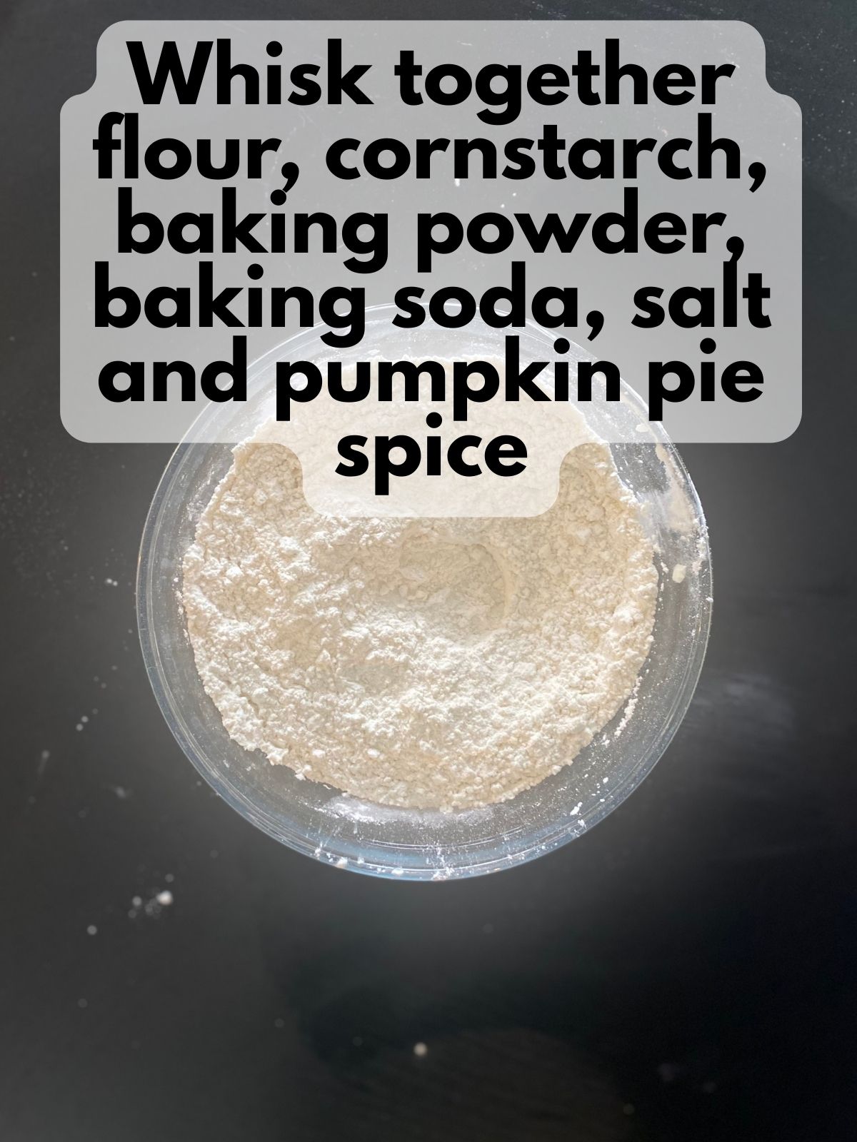 dry ingredients mixed in a separate bowl