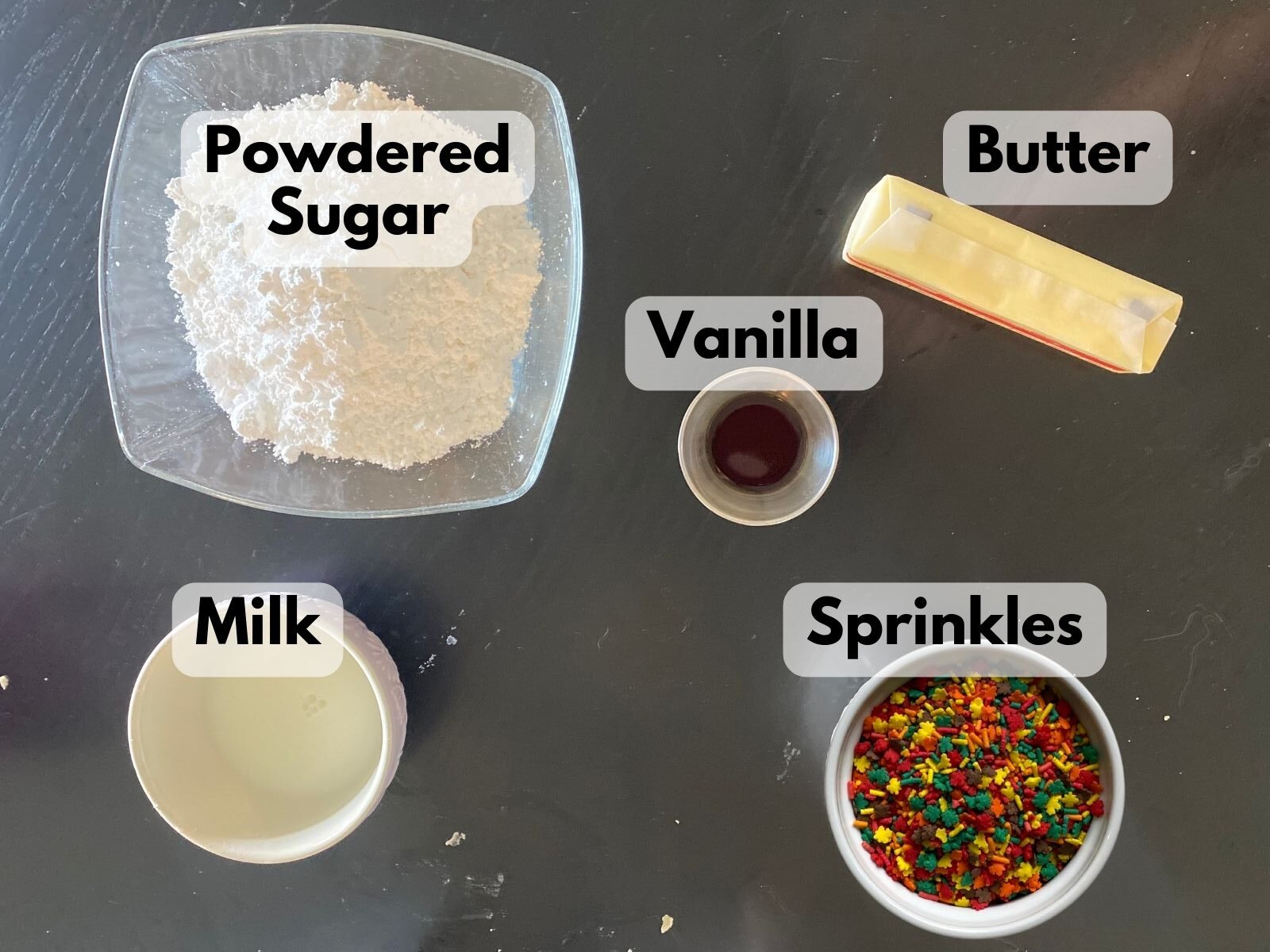 frosting ingredients