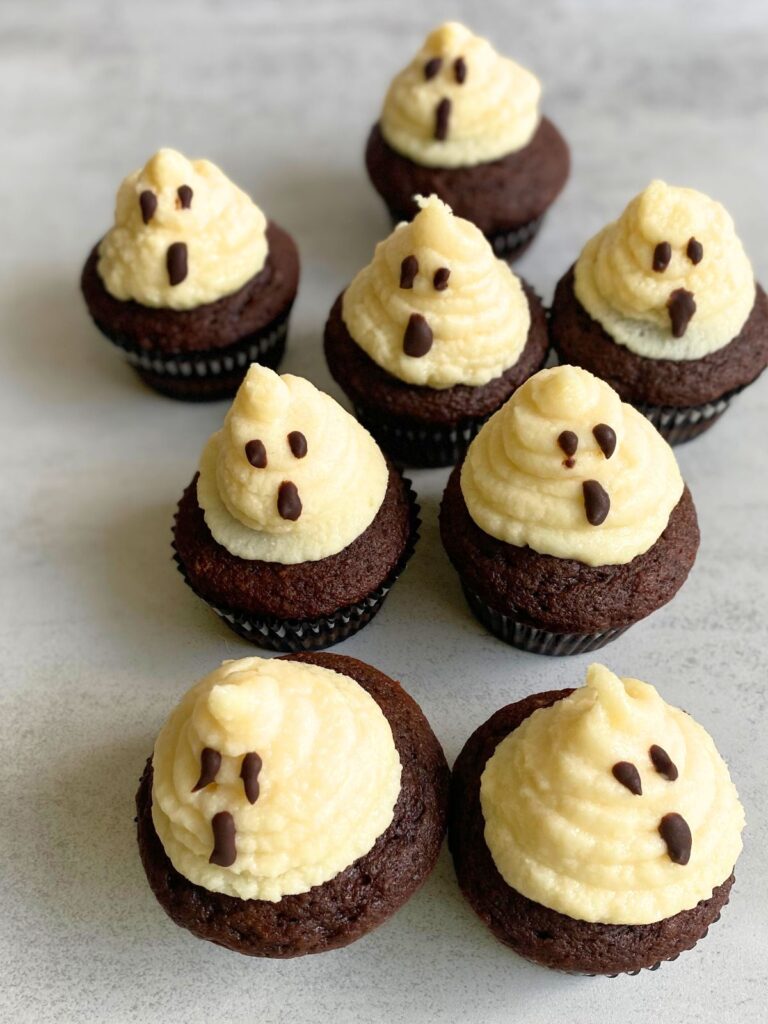 ghost cupcakes