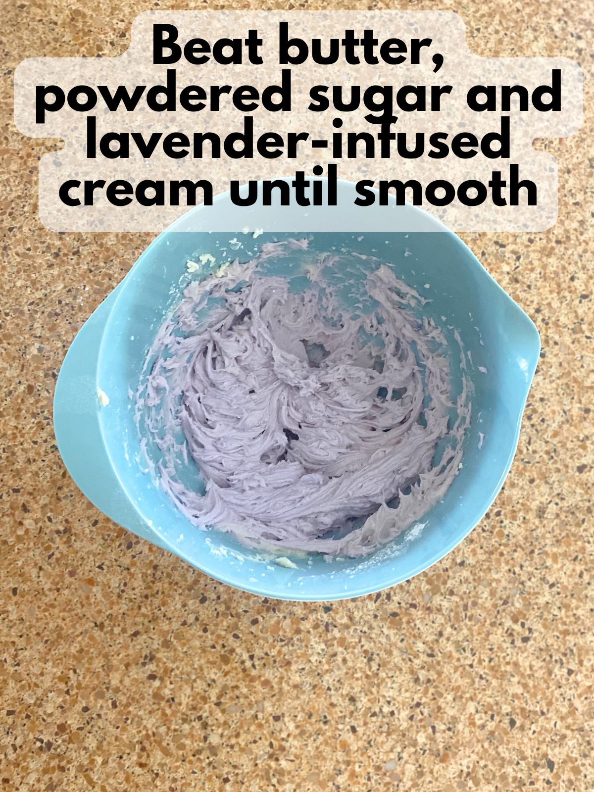 lavender buttercream
