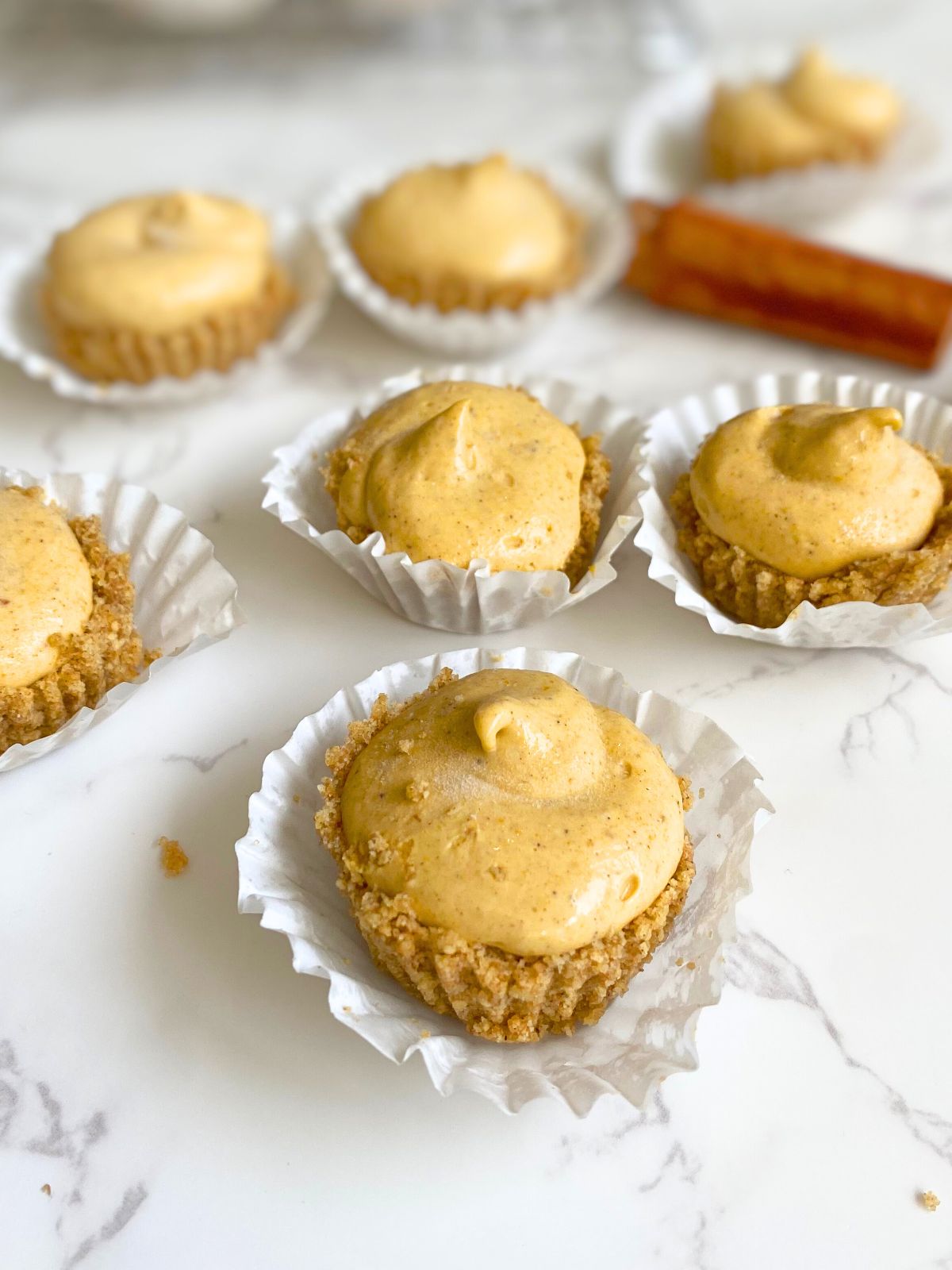 pumpkin cheesecake bites