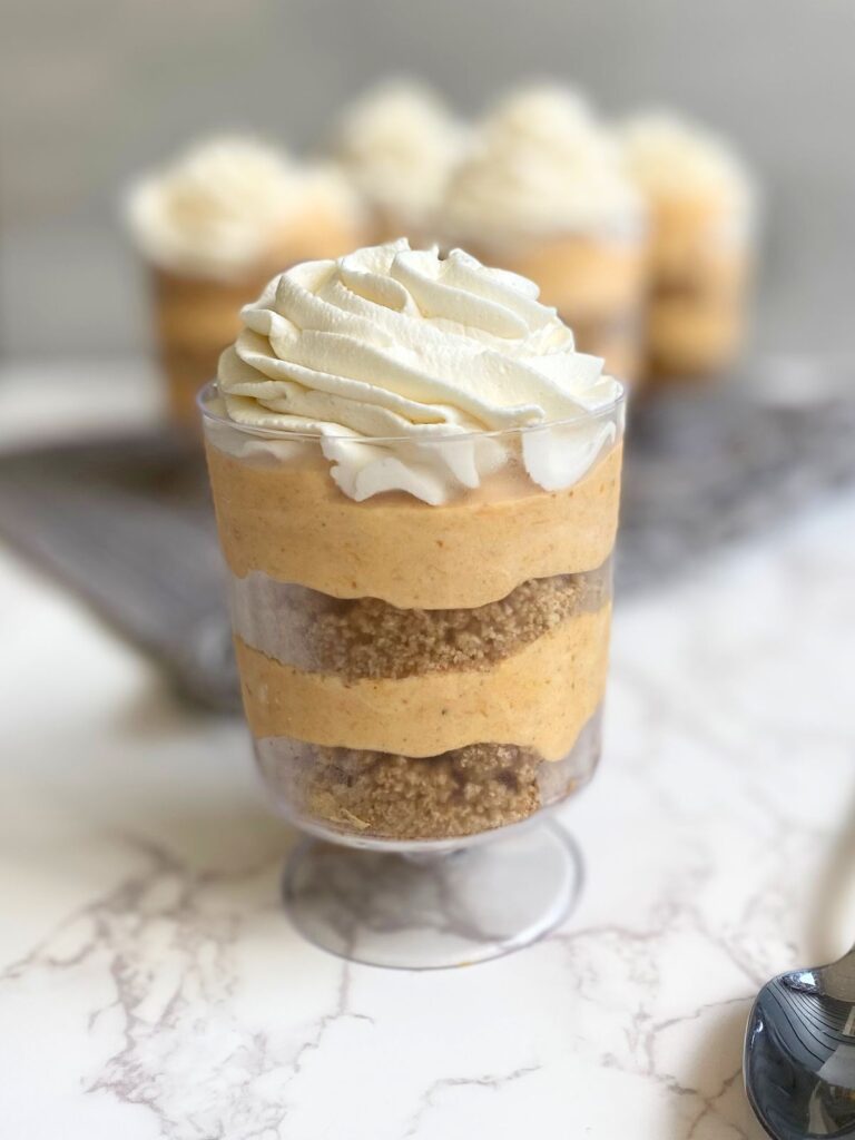 pumpkin cheesecake cups