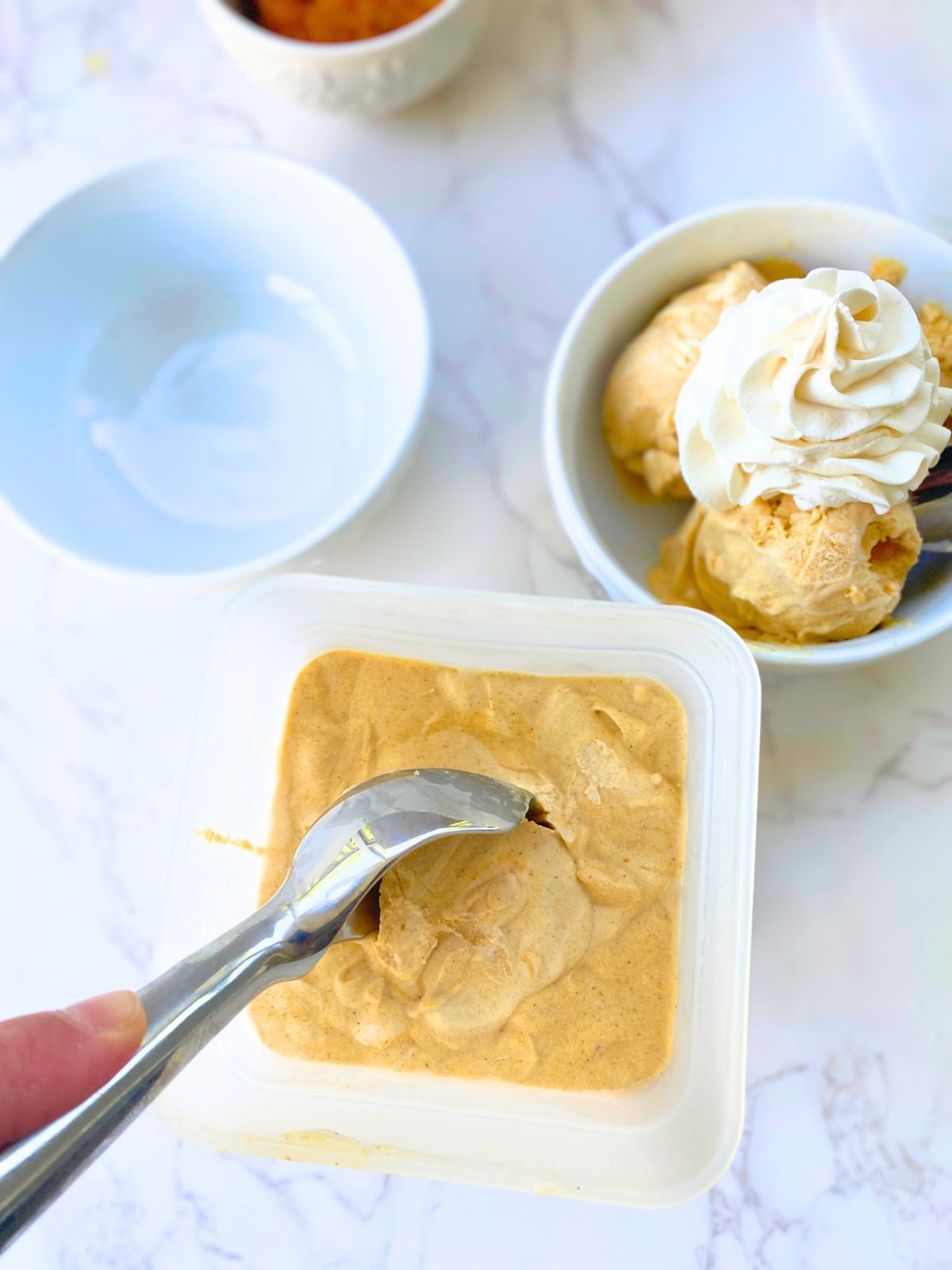 pumpkin ice cream
