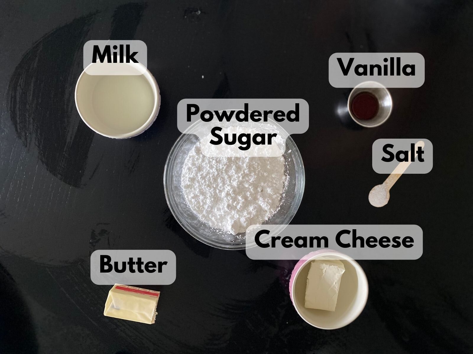 cream cheese frosting ingredients