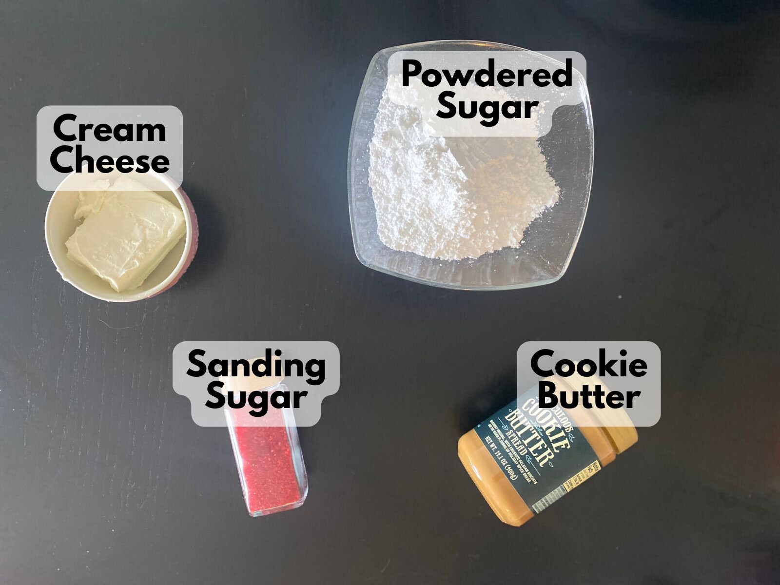 Christmas biscoff truffles ingredients