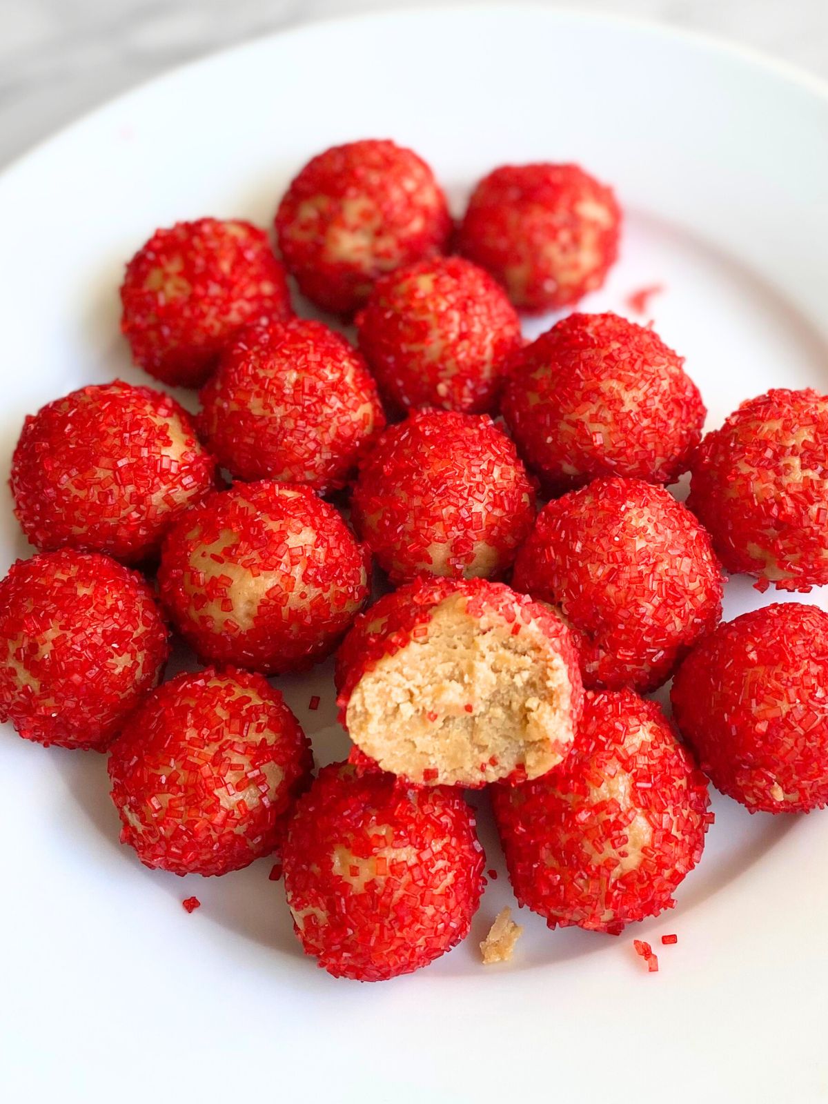 Christmas biscoff truffles