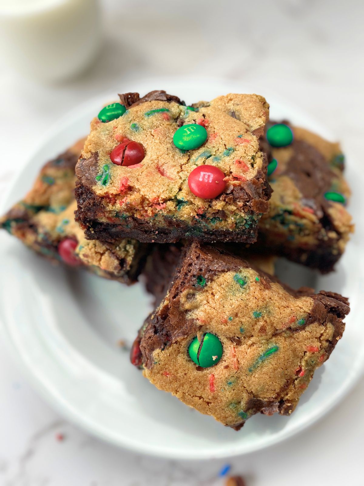 Christmas brookies