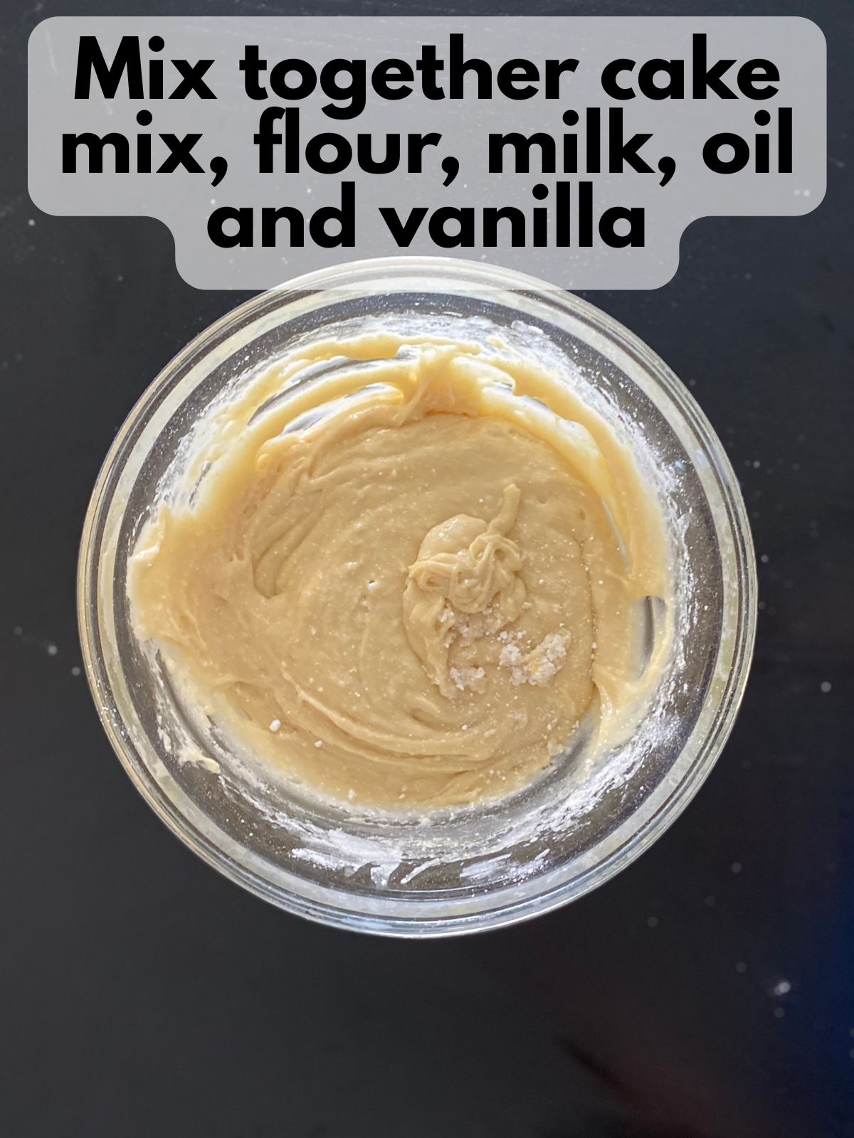 whoopie pie batter in a bowl