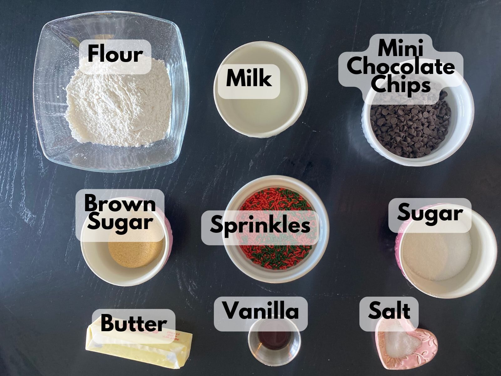 christmas edible cookie dough ingredients