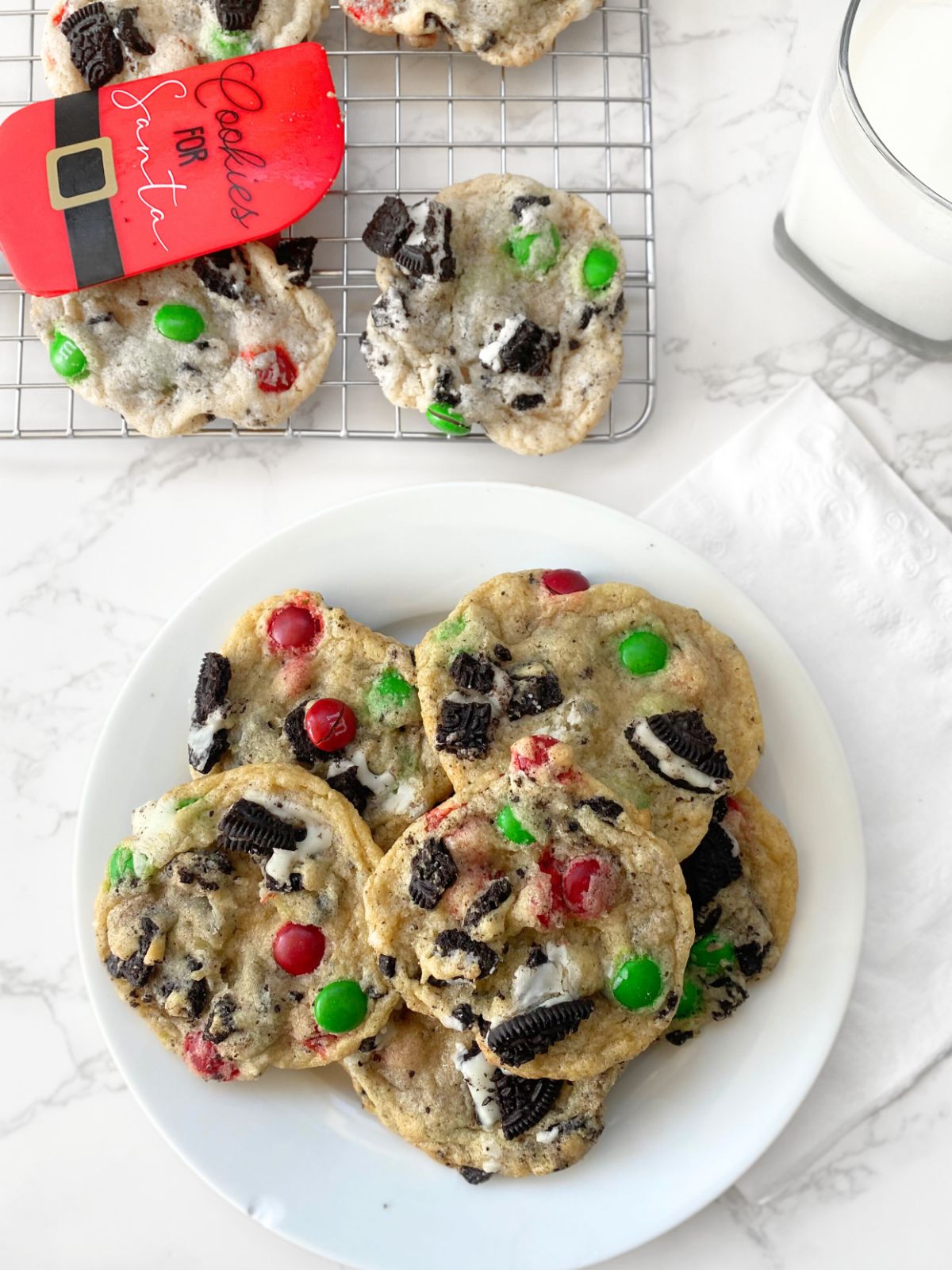Christmas Oreo cookies