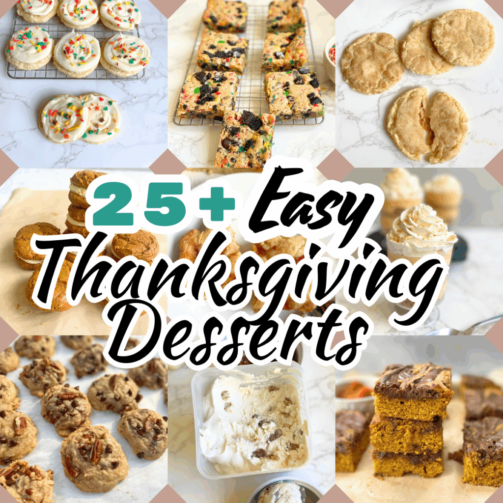 easy Thanksgiving desserts