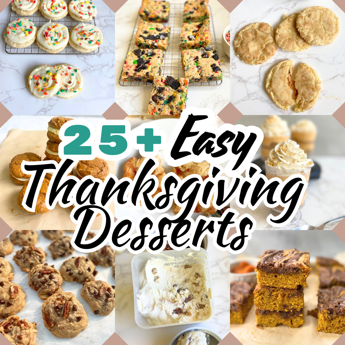 easy Thanksgiving desserts