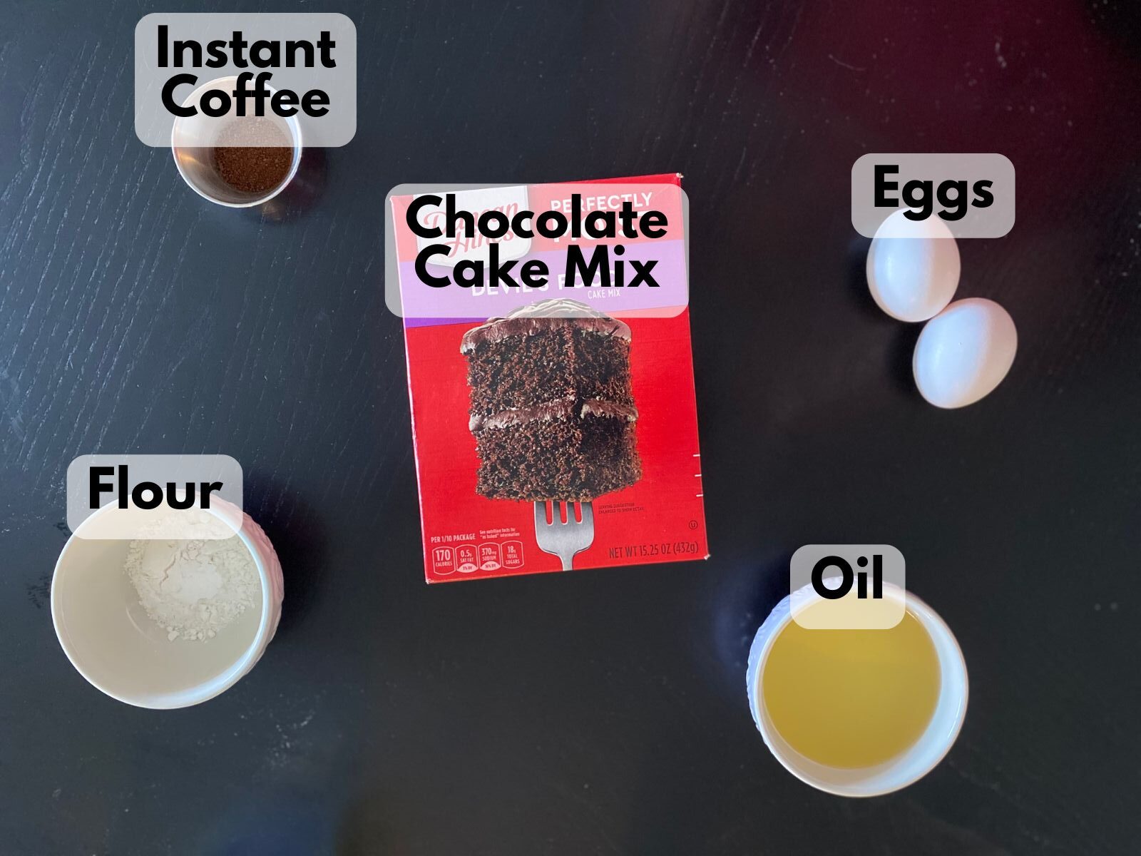 chocolate cake mix cookies ingredients